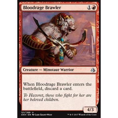 Bloodrage Brawler - Bloodrage Brawler - [AKH] [NM] [Foil]