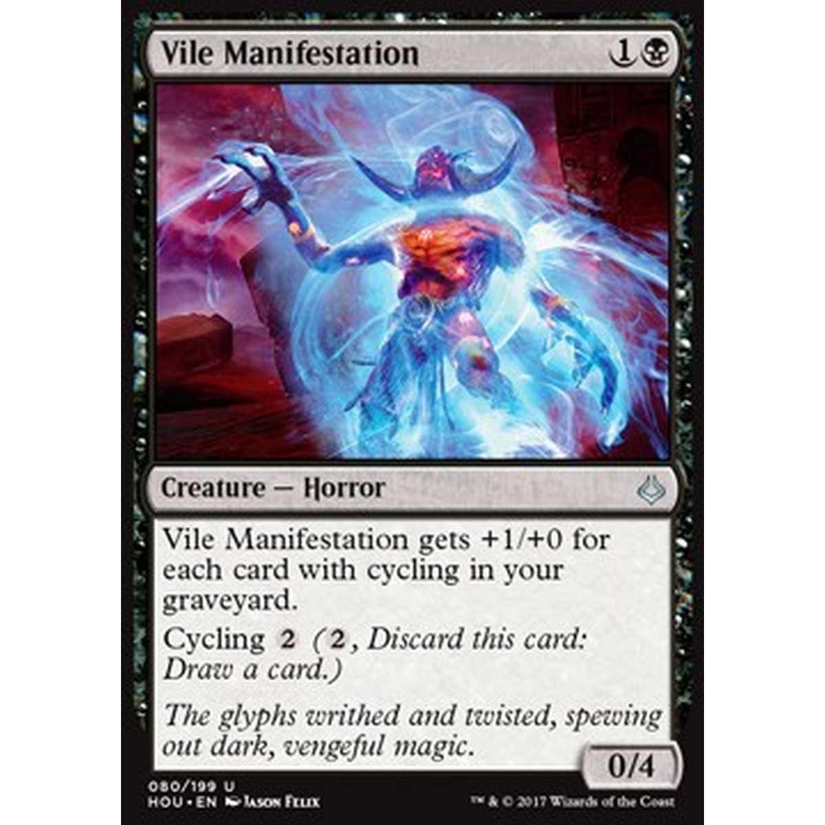 Vile Manifestation - Manifestazione Ignobile - [HOU] [NM] [Foil]