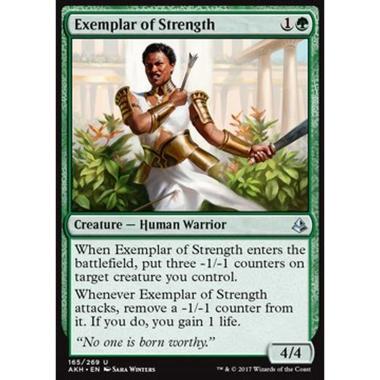 Exemplar of Strength - Exemplar of Strength - [AKH] [NM] [Foil]