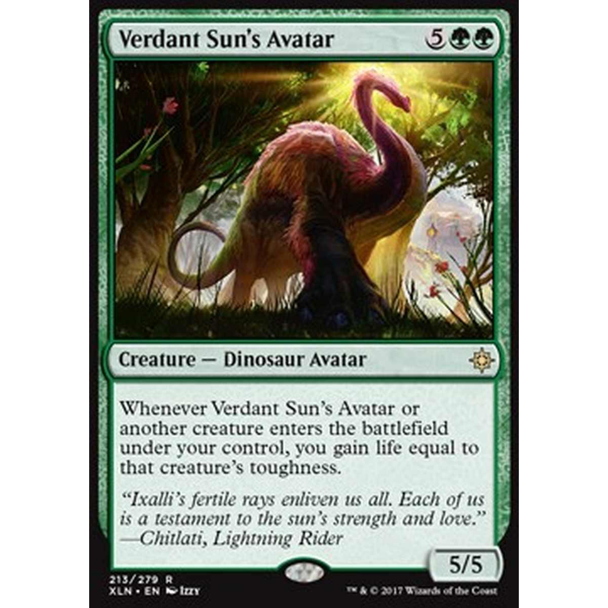 Verdant Sun's Avatar - Avatar del Sole Verdeggiante - [XLN] [NM]