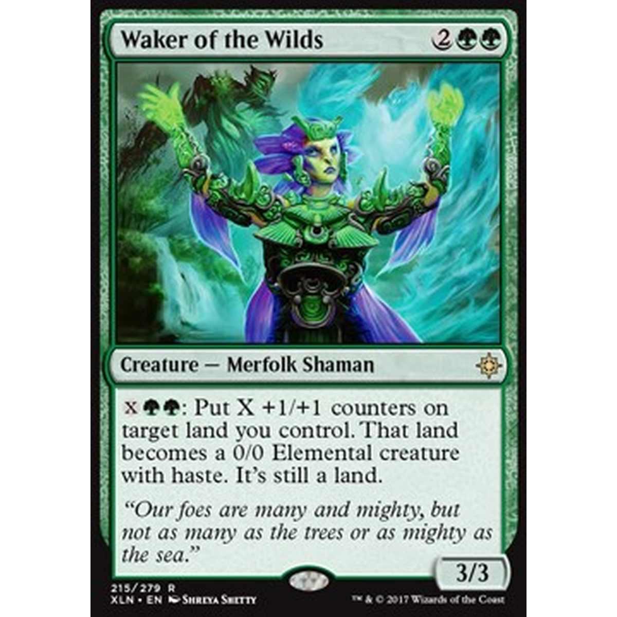 Waker of the Wilds - Risvegliatrice delle Terre Selvagge - [XLN] [NM]