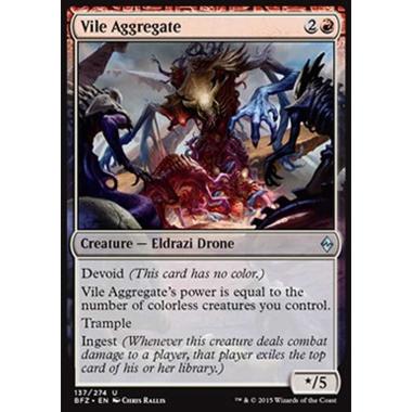 Vile Aggregate - Vile Aggregate - [BFZ] [NM] [Foil]