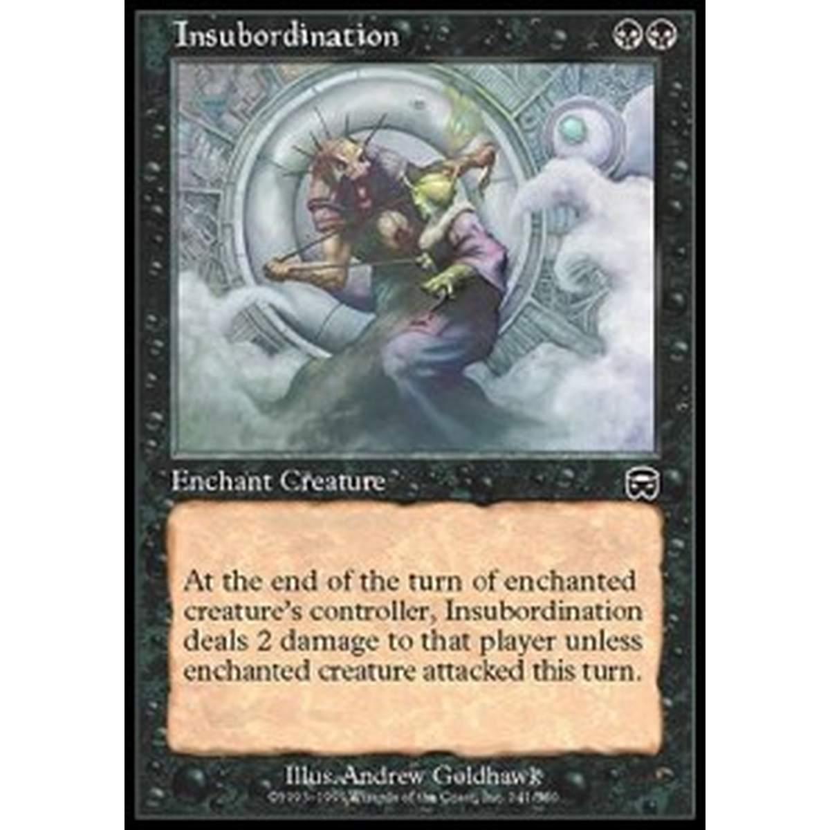 Insubordination - Insubordination - [MMQ] [LP] [Foil]