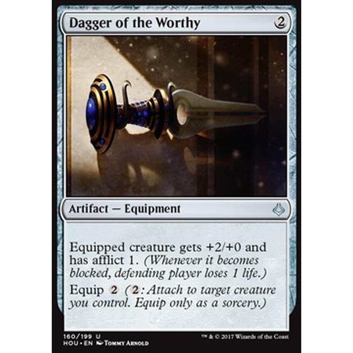 Dagger of the Worthy - Pugnale dei Prescelti - [HOU] [NM] [Foil]