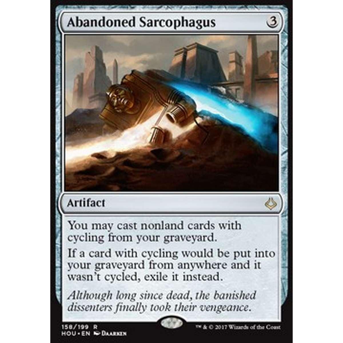 Abandoned Sarcophagus - Sarcofago Abbandonato - [HOU] [NM]