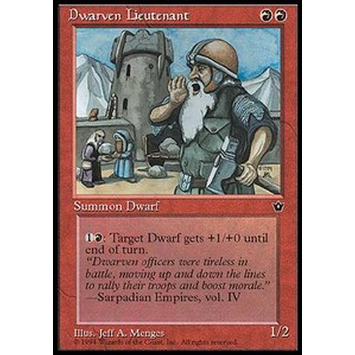 Dwarven Lieutenant - Dwarven Lieutenant - [FEM] [EX]