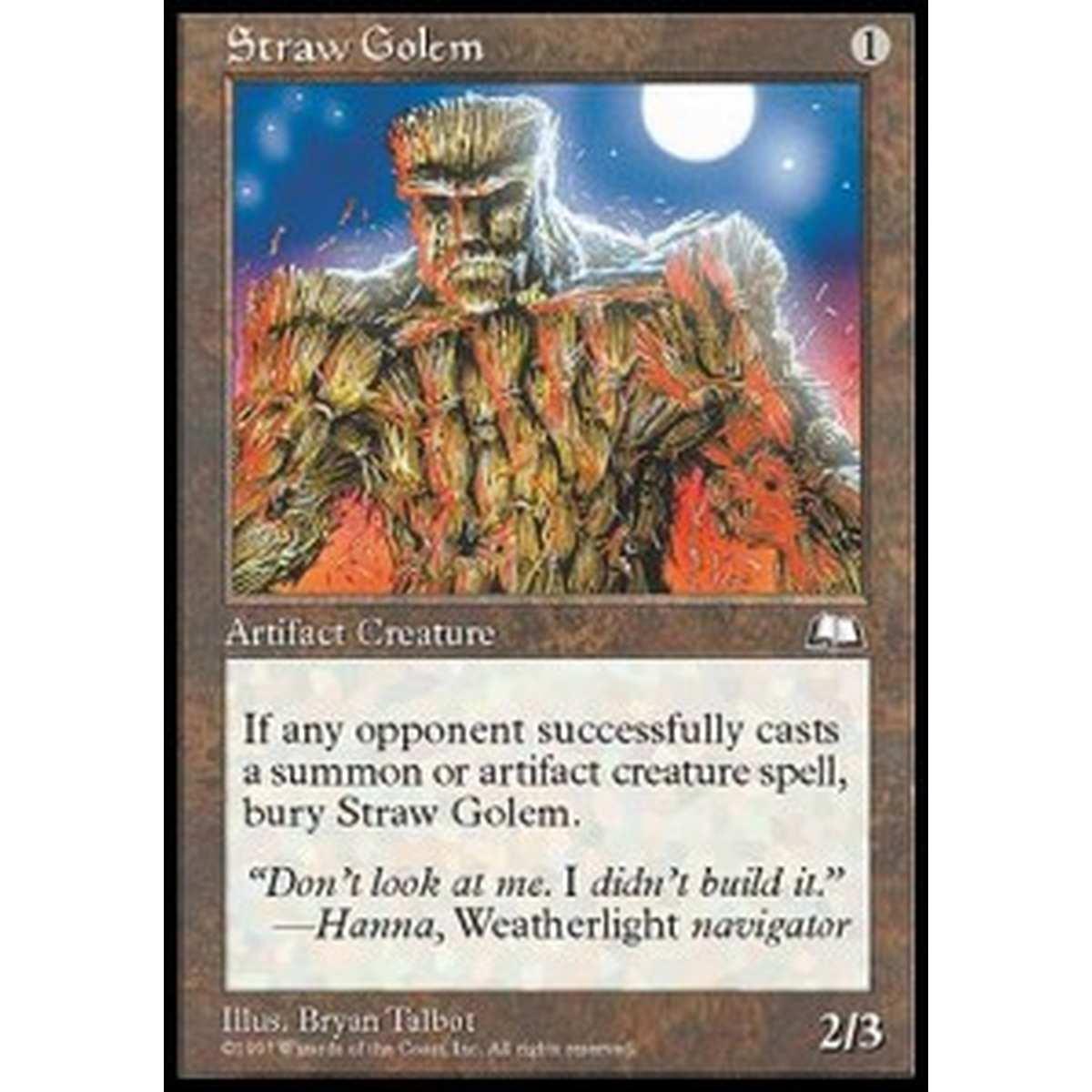 Straw Golem - Golem di Paglia - [WTH] [EX]