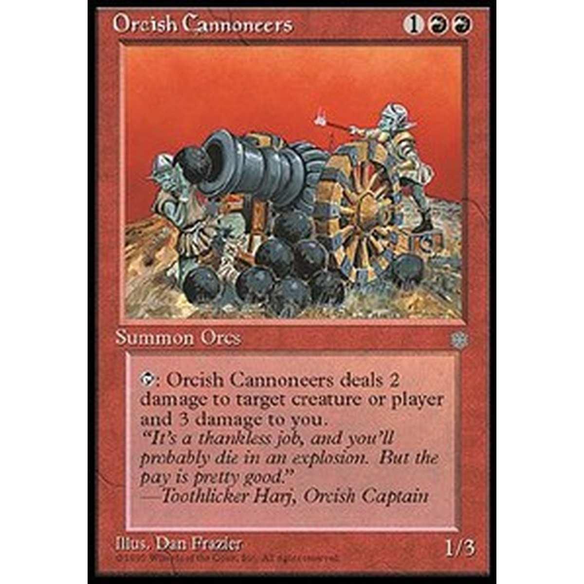 Orcish Cannoneers - Orcish Cannoneers - [ICE] [EX]