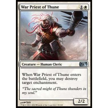 War Priest of Thune - Sacerdote Guerriero di Thune - [M13] [NM] [Foil]