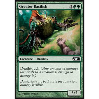 Greater Basilisk - Basilisco Maggiore - [M12] [NM] [Foil]