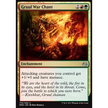 Gruul War Chant - Gruul War Chant - [MM3] [NM] [Foil]