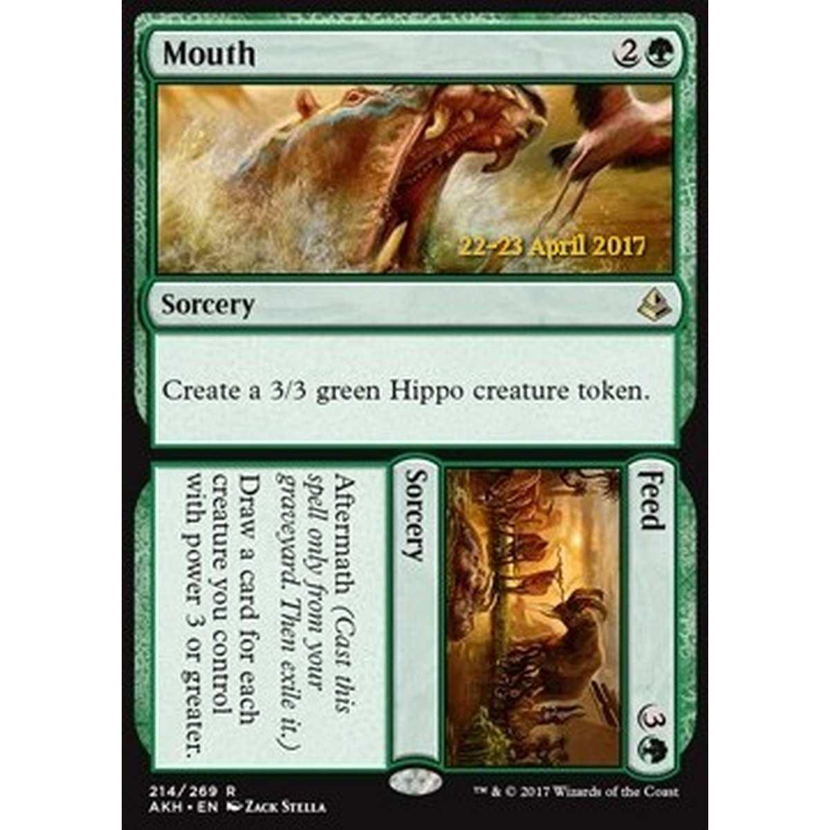 Mouth // Feed - Bocca // Sfamare - [PAKH] [NM] [Foil]
