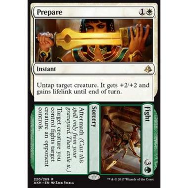 Prepare // Fight - Preparata // Combattere - [AKH] [NM] [Foil]