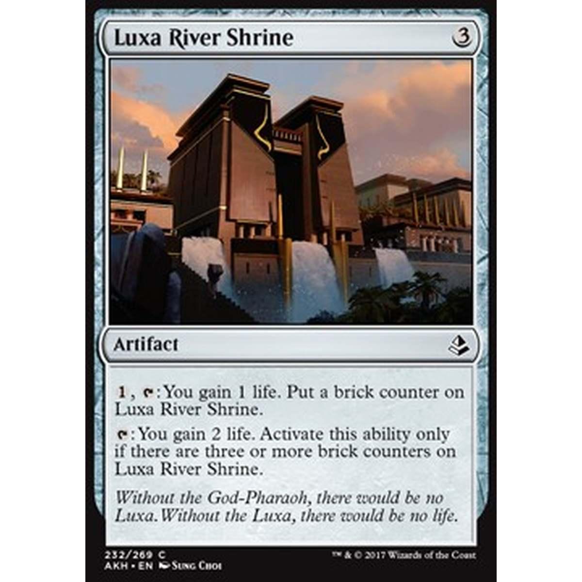 Luxa River Shrine - Santuario del Fiume Luxa - [AKH] [NM] [Foil]
