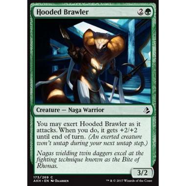 Hooded Brawler - Lottatore dal Cappuccio - [AKH] [NM] [Foil]
