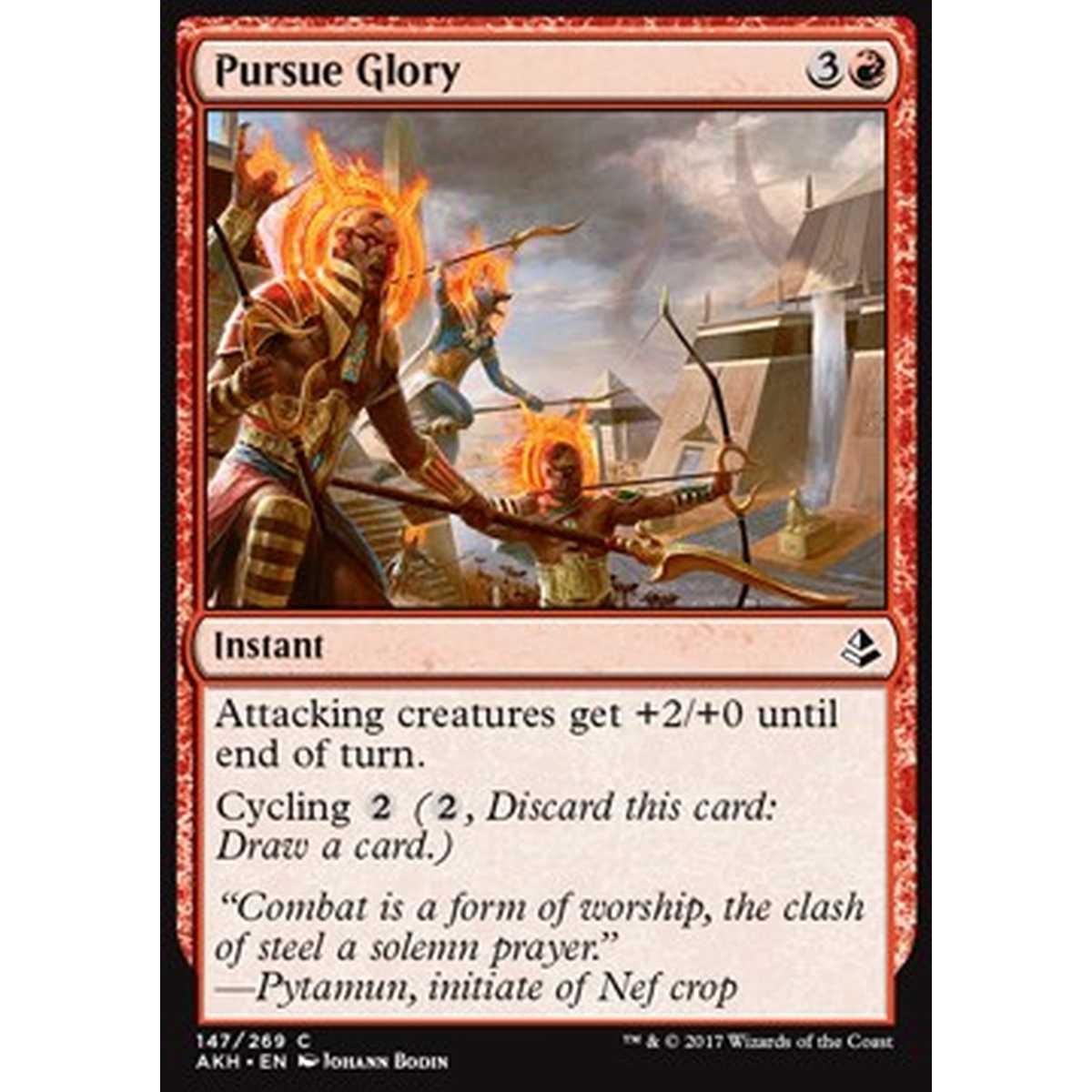 Pursue Glory - Perseguire la Gloria - [AKH] [NM] [Foil]