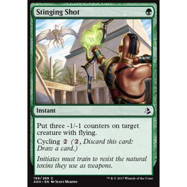 Stinging Shot - Tiro Pungente - [AKH] [NM] [Foil]