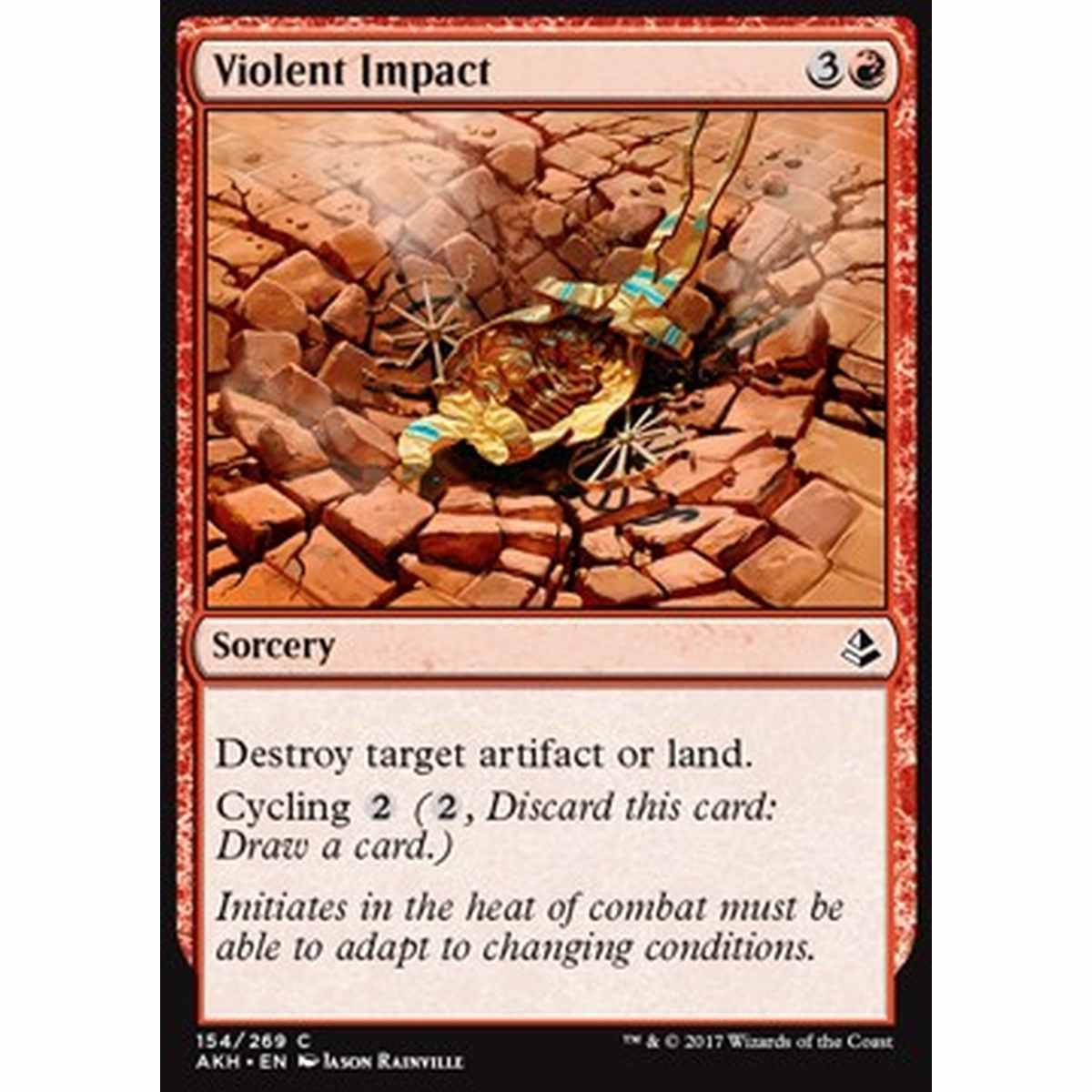 Violent Impact - Impatto Violento - [AKH] [NM] [Foil]