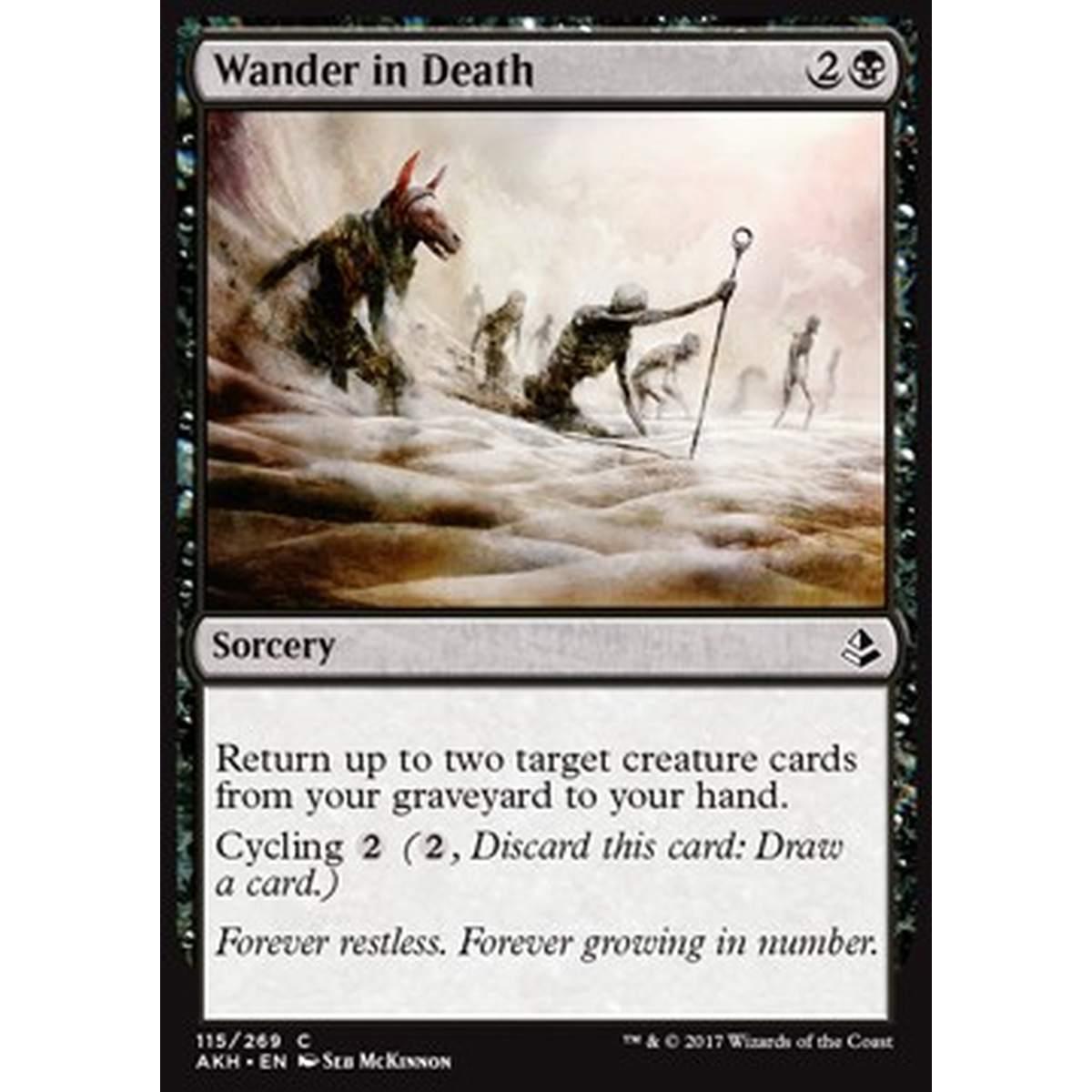 Wander in Death - Peregrinare nella Morte - [AKH] [NM] [Foil]