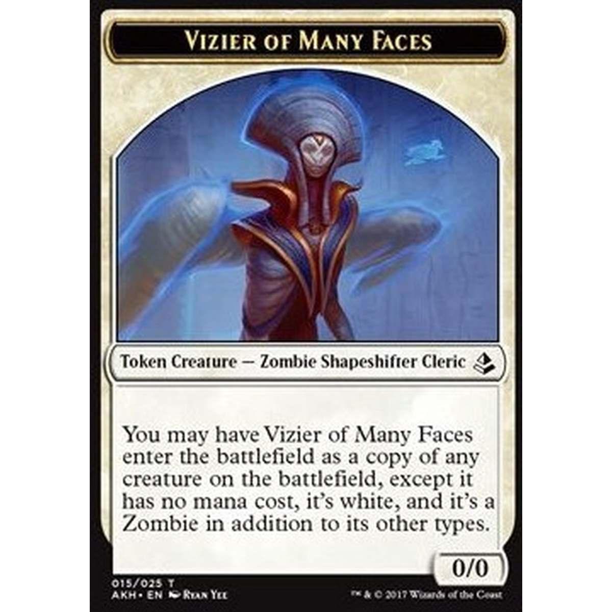 Vizier of Many Faces Token - Visir dei Molti Volti Token - [AKH] [NM]