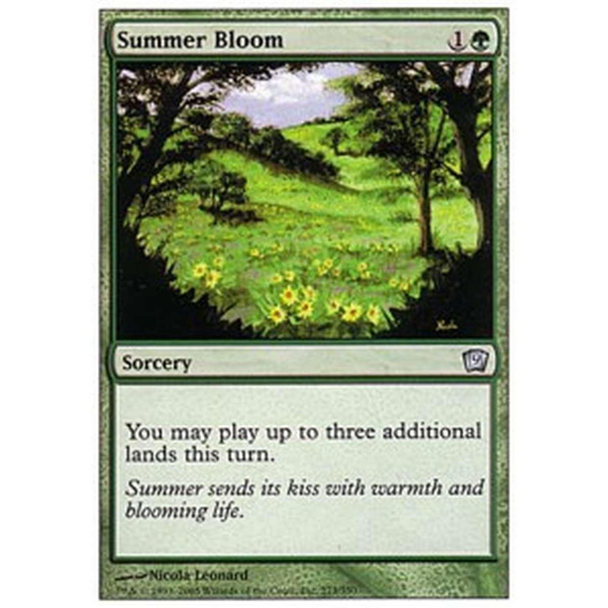 Summer Bloom - Fioritura Estiva - [9ED] [EX]