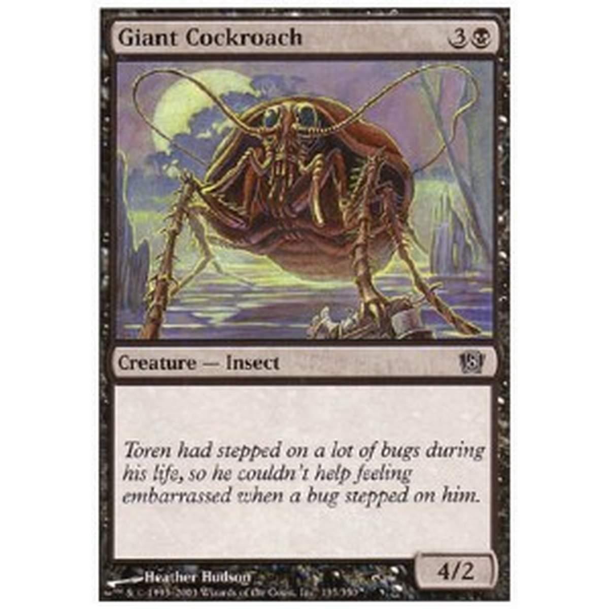 Giant Cockroach - Giant Cockroach - [8ED] [NM] [Foil]