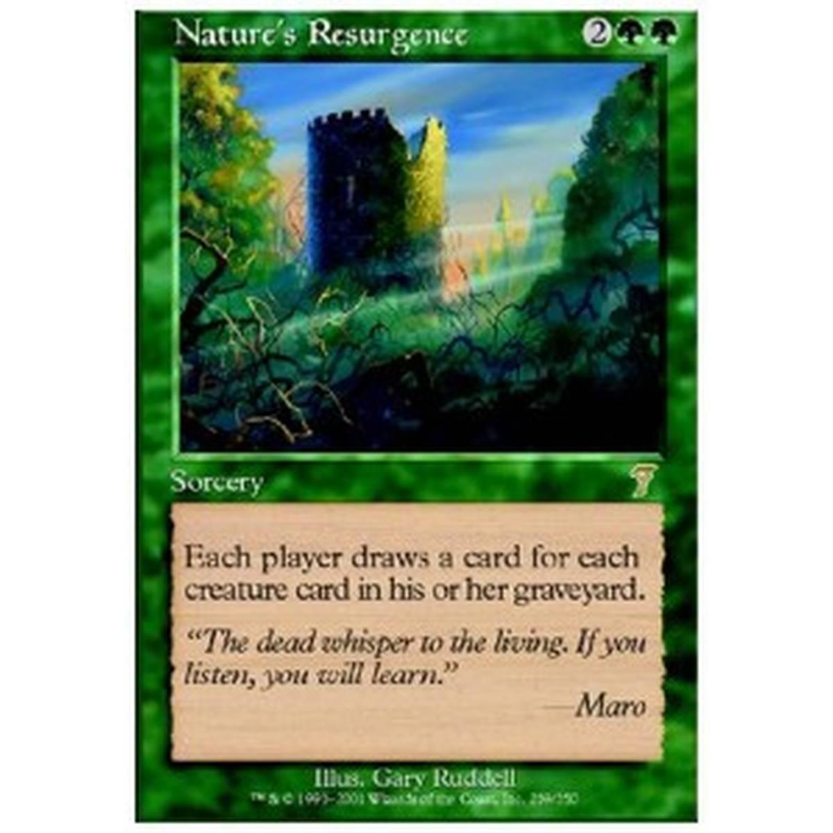 Nature's Resurgence - Nature's Resurgence - [7ED] [EX]