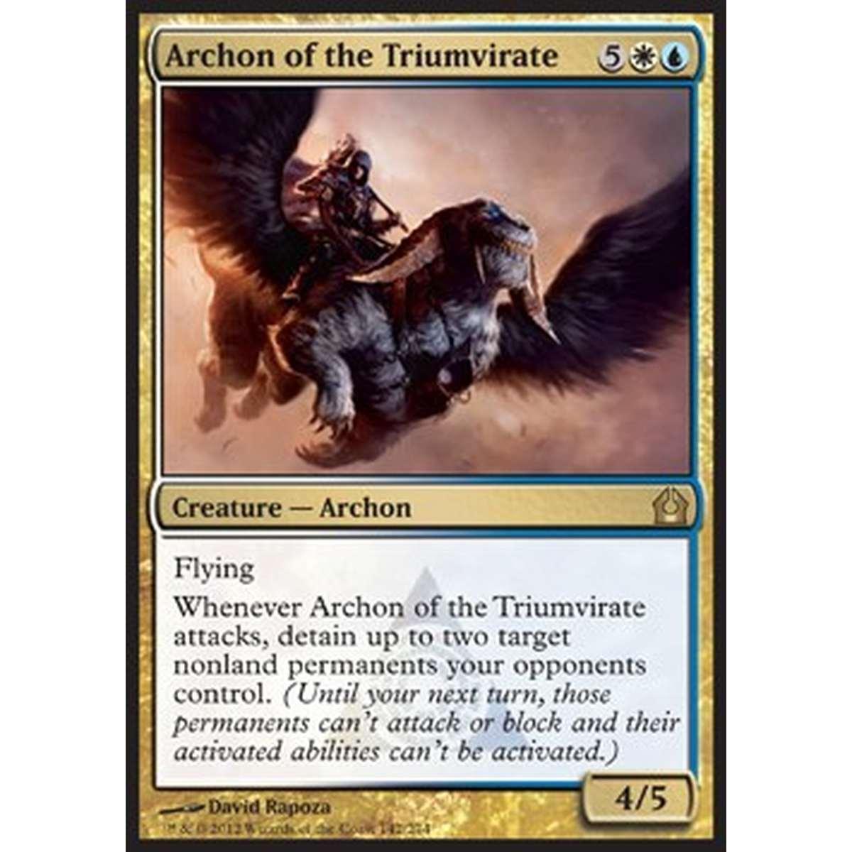 Archon of the Triumvirate - Archon of the Triumvirate - [RTR] [NM] [Foil]