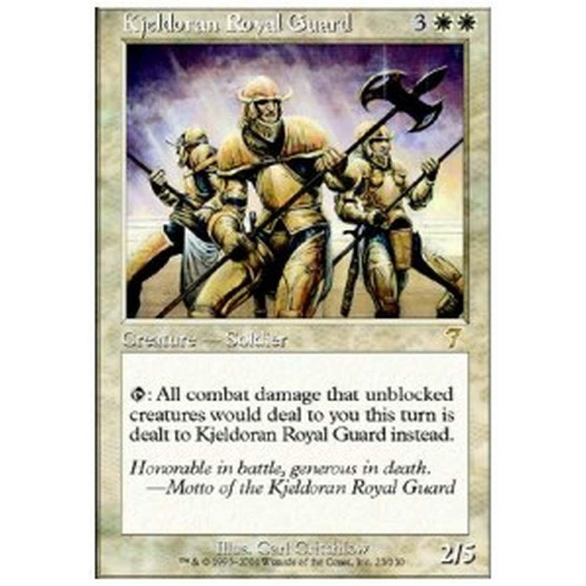 Kjeldoran Royal Guard - Kjeldoran Royal Guard - [7ED] [NM]