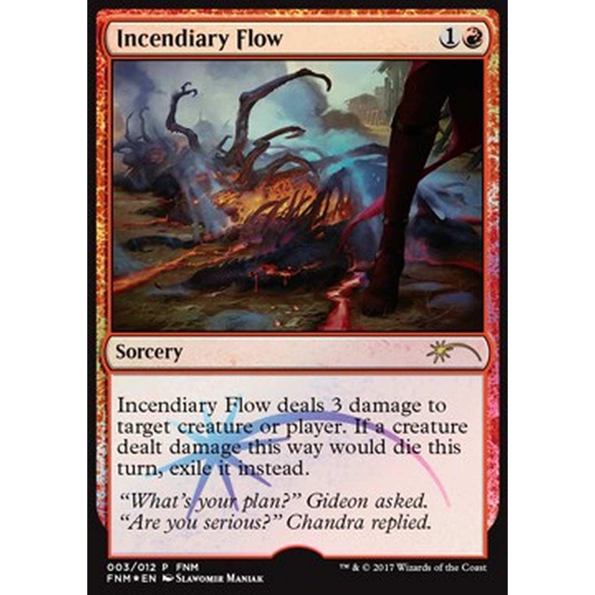 Incendiary Flow - Flusso Incendiario - [FNM] [NM] [Foil]
