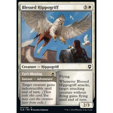 Blessed Hippogriff // Tyr's Blessing - Ippogrifo Benedetto // Benedizione di Tyr - [CLB] [NM]