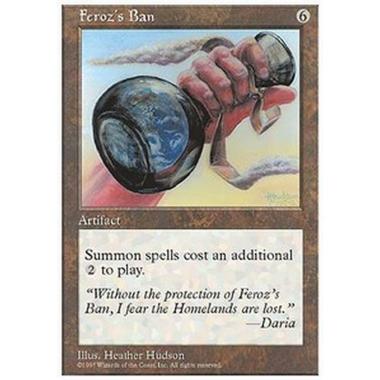 Feroz's Ban - Feroz's Ban - [5ED] [EX]