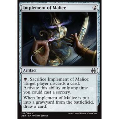 Implement of Malice - Strumento di MalvagitÃ - [AER] [NM] [Foil]