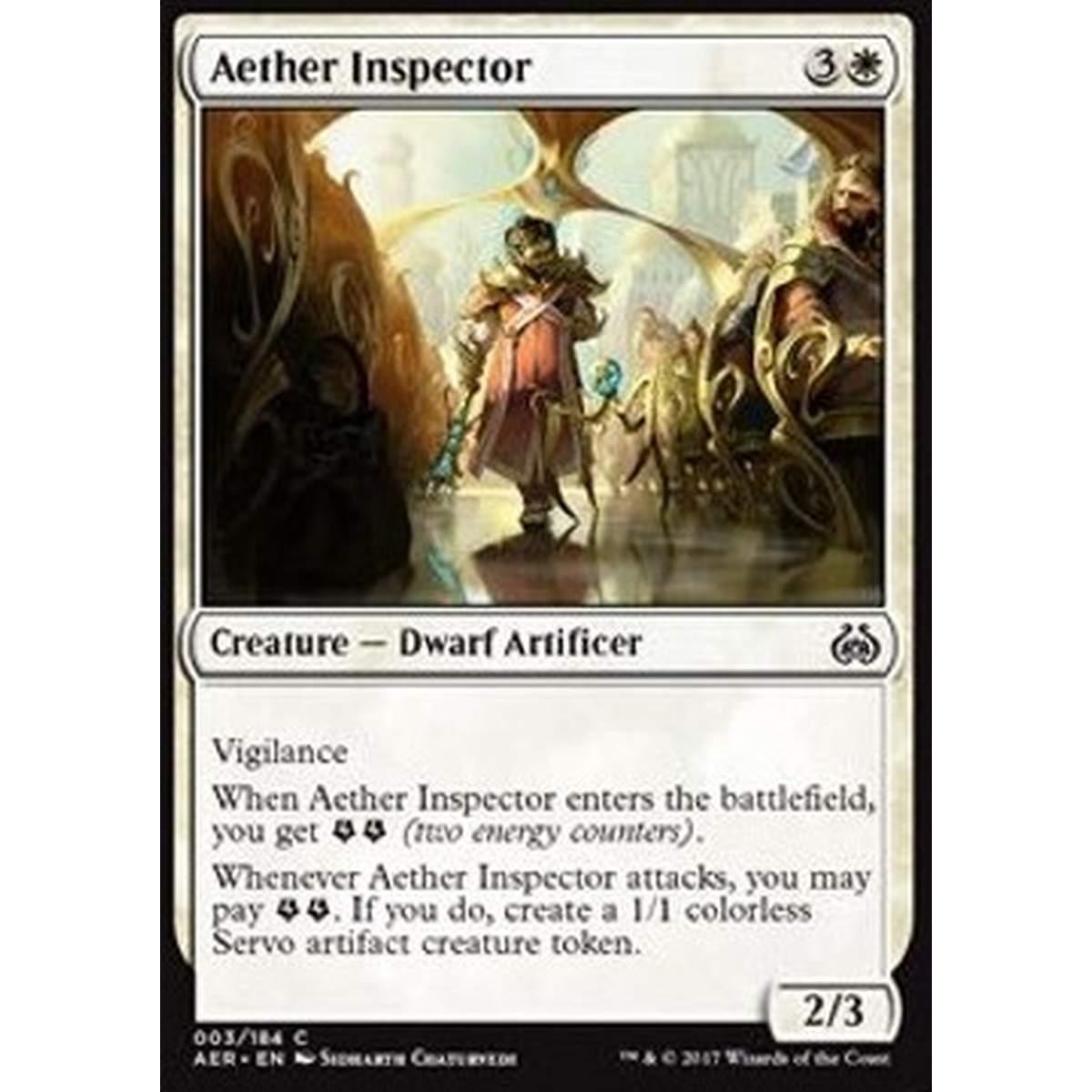 Aether Inspector - Ispettore dell'Etere - [AER] [NM] [Foil]