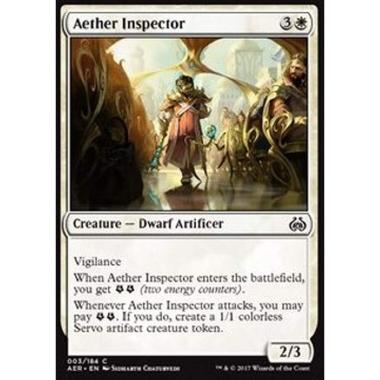 Aether Inspector - Ispettore dell'Etere - [AER] [NM] [Foil]