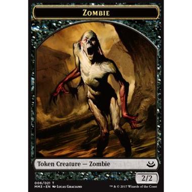 Zombie Token (Black 2/2) - Zombie Token (Black 2/2) - [MM3] [NM]