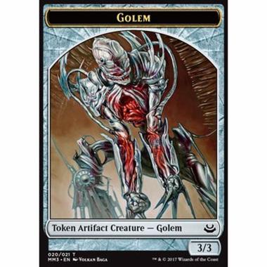 Golem Token (Artifact 3/3) - Golem Token (Artifact 3/3) - [MM3] [NM]
