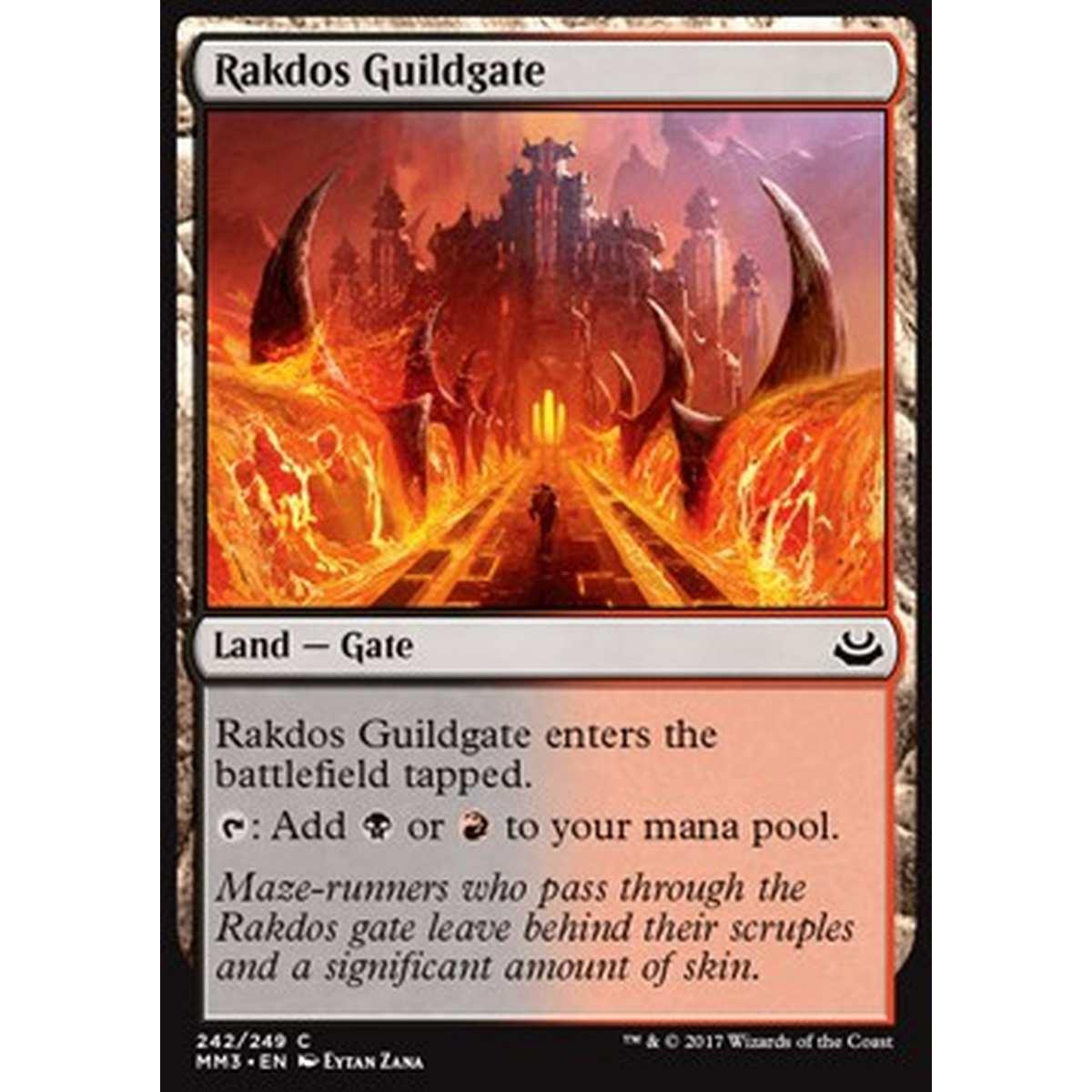 Rakdos Guildgate - Rakdos Guildgate - [MM3] [NM] [Foil]