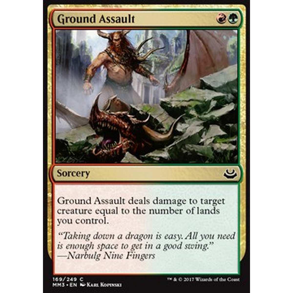 Ground Assault - Ground Assault - [MM3] [NM] [Foil]