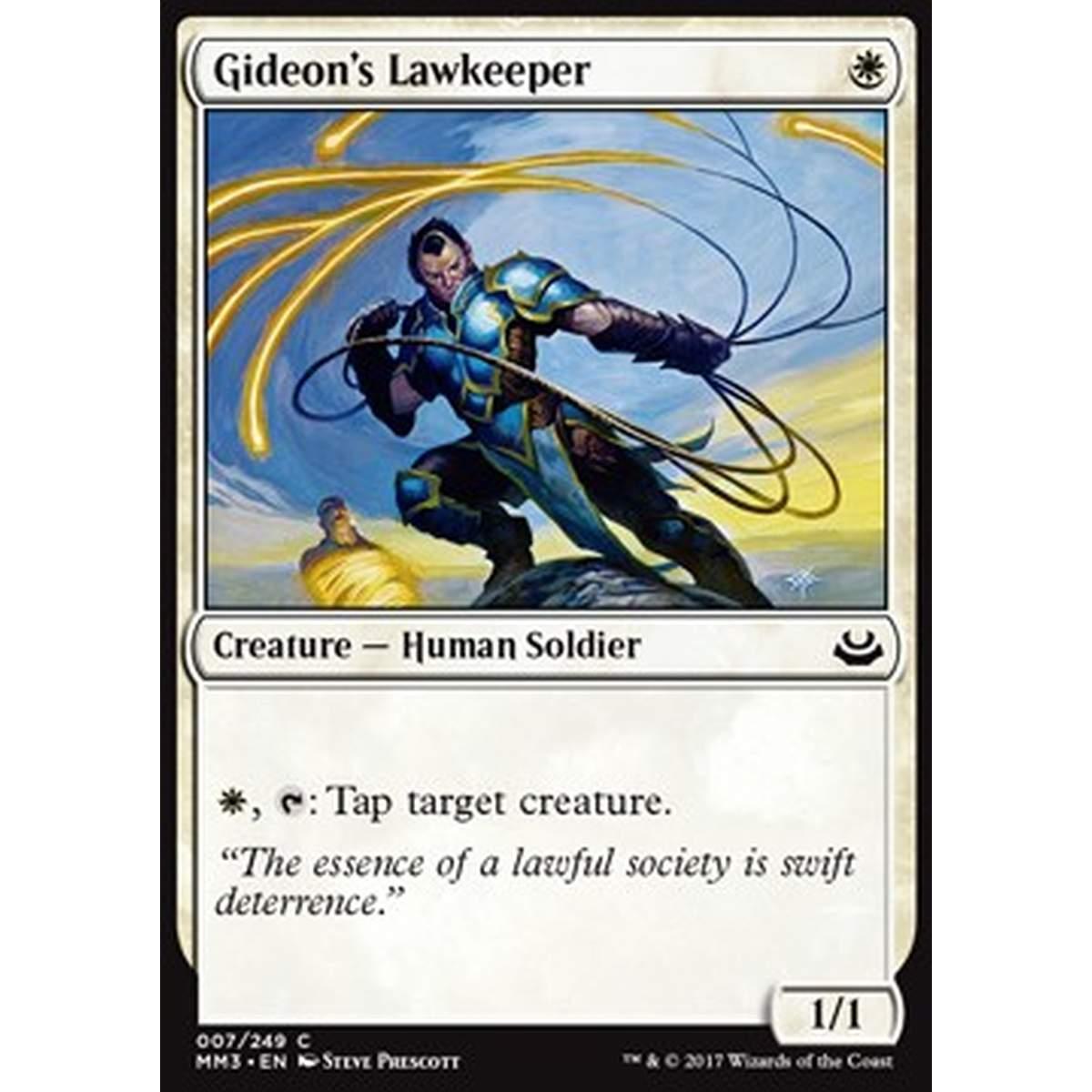 Gideon's Lawkeeper - Gideon's Lawkeeper - [MM3] [NM] [Foil]