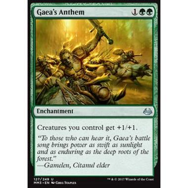 Gaea's Anthem - Gaea's Anthem - [MM3] [NM] [Foil]