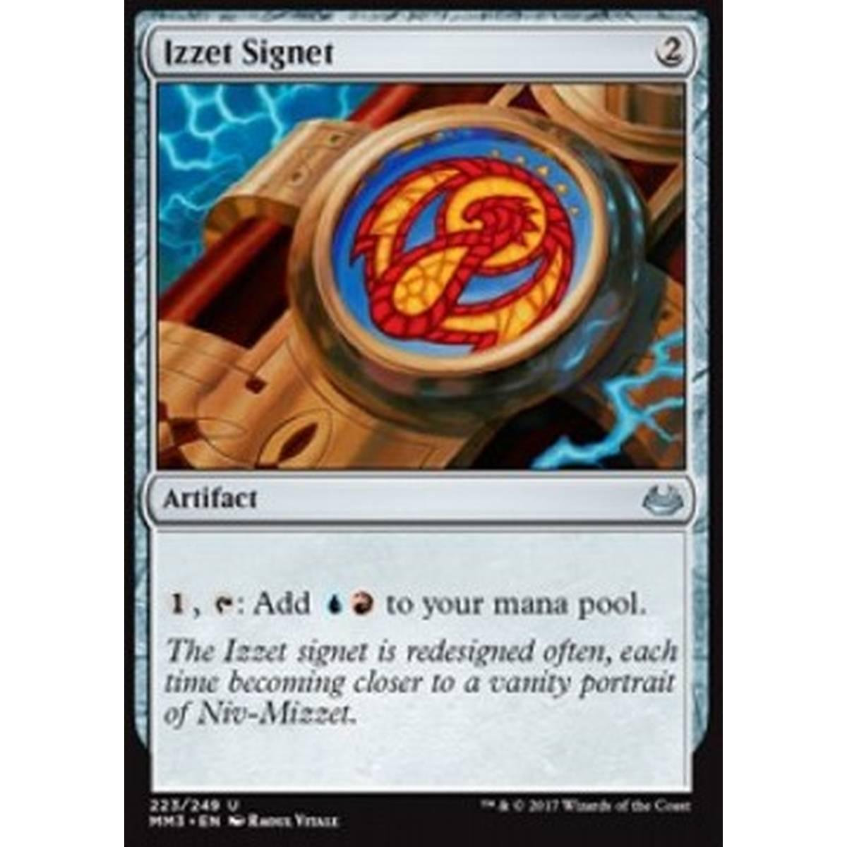 Izzet Signet - Izzet Signet - [MM3] [NM]