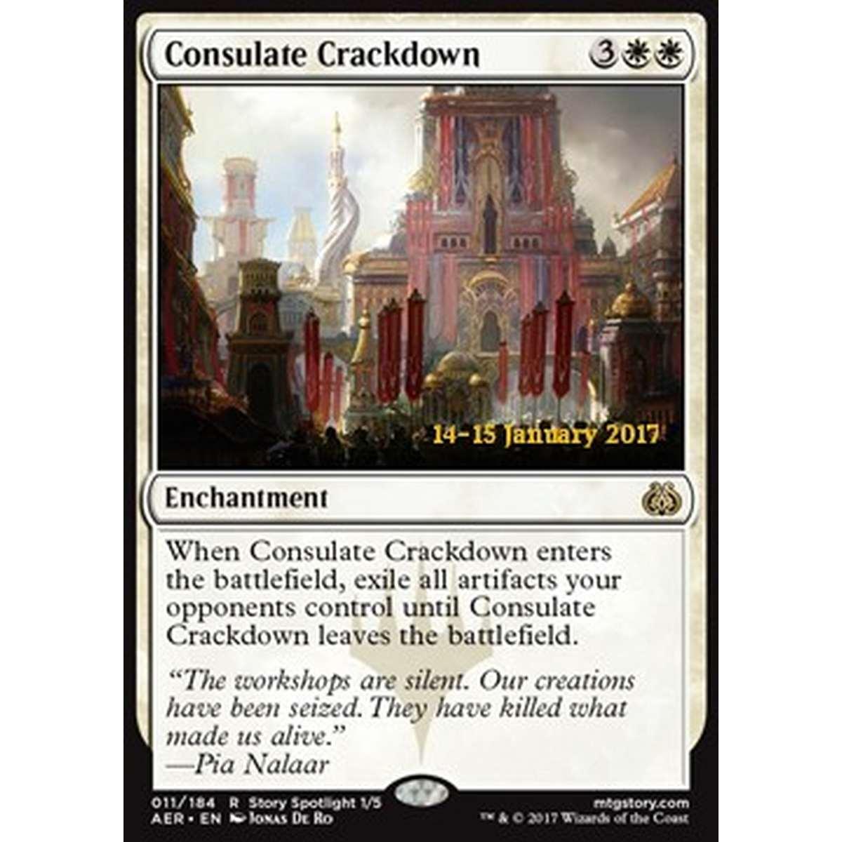 Consulate Crackdown - Repressione del Consolato - [PAER] [NM] [Foil]