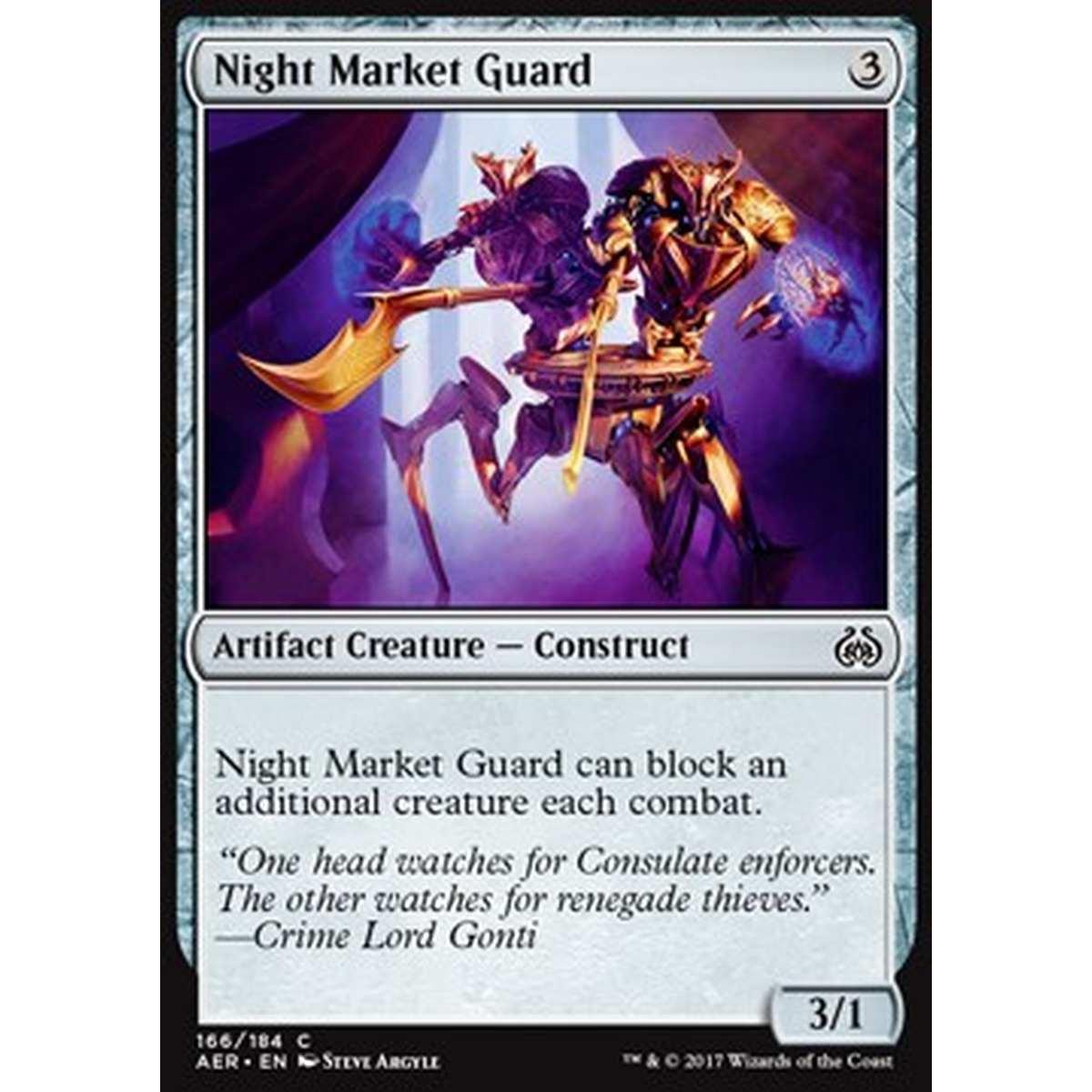 Night Market Guard - Guardia del Mercato Notturno - [AER] [NM] [Foil]