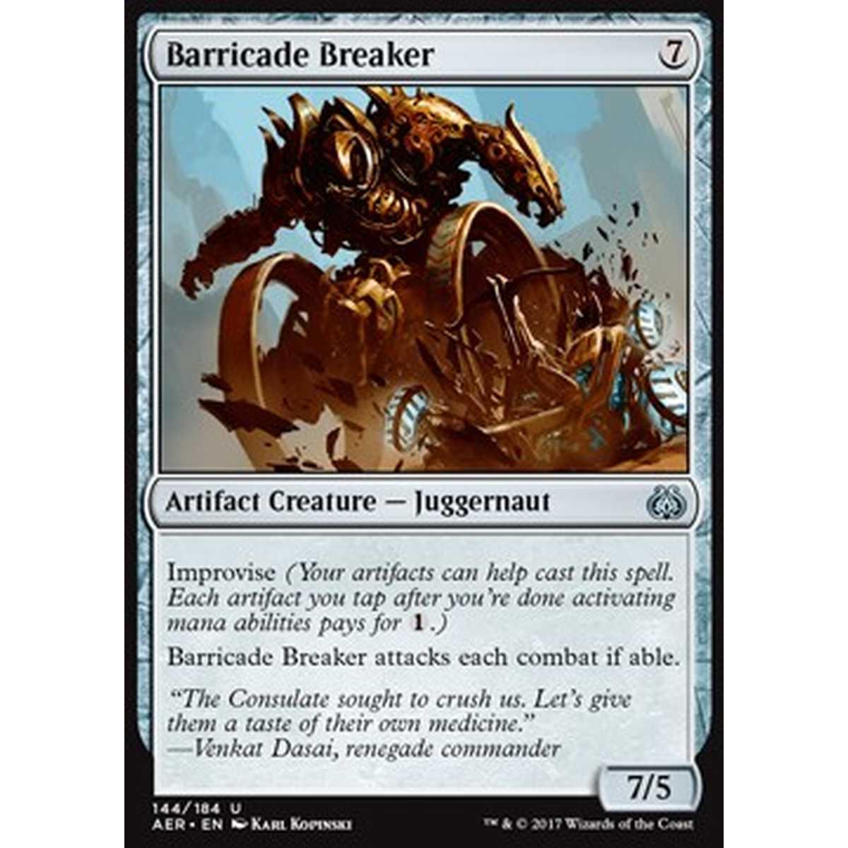 Barricade Breaker - Spezzabarricate - [AER] [NM] [Foil]