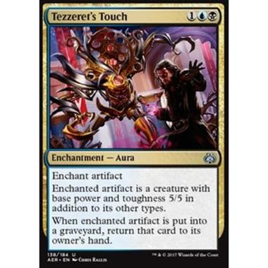 Tezzeret's Touch - Tocco di Tezzeret - [AER] [NM] [Foil]