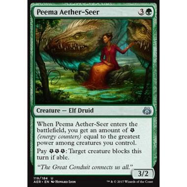 Peema Aether-Seer - Veggente dell'Etere di Peema - [AER] [NM] [Foil]