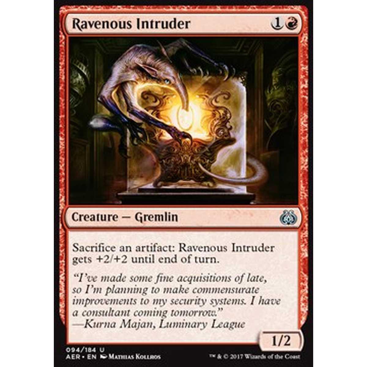 Ravenous Intruder - Intruso Famelico - [AER] [NM] [Foil]
