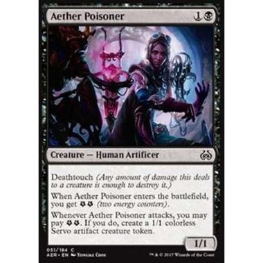 Aether Poisoner - Avvelenatrice d'Etere - [AER] [NM] [Foil]