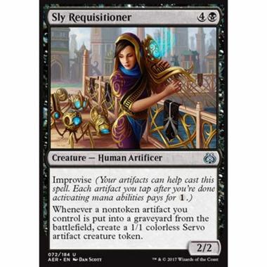 Sly Requisitioner - Requisitrice Astuta - [AER] [NM] [Foil]